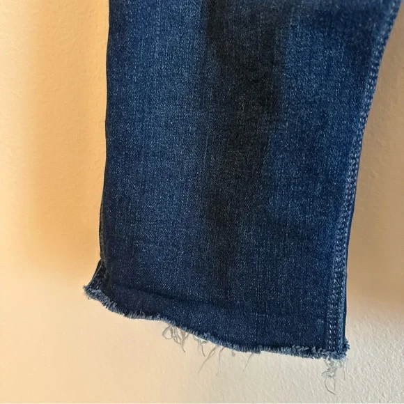 Judy Blue Dark Cropped Black Blue Jeans - Picture 7 of 9